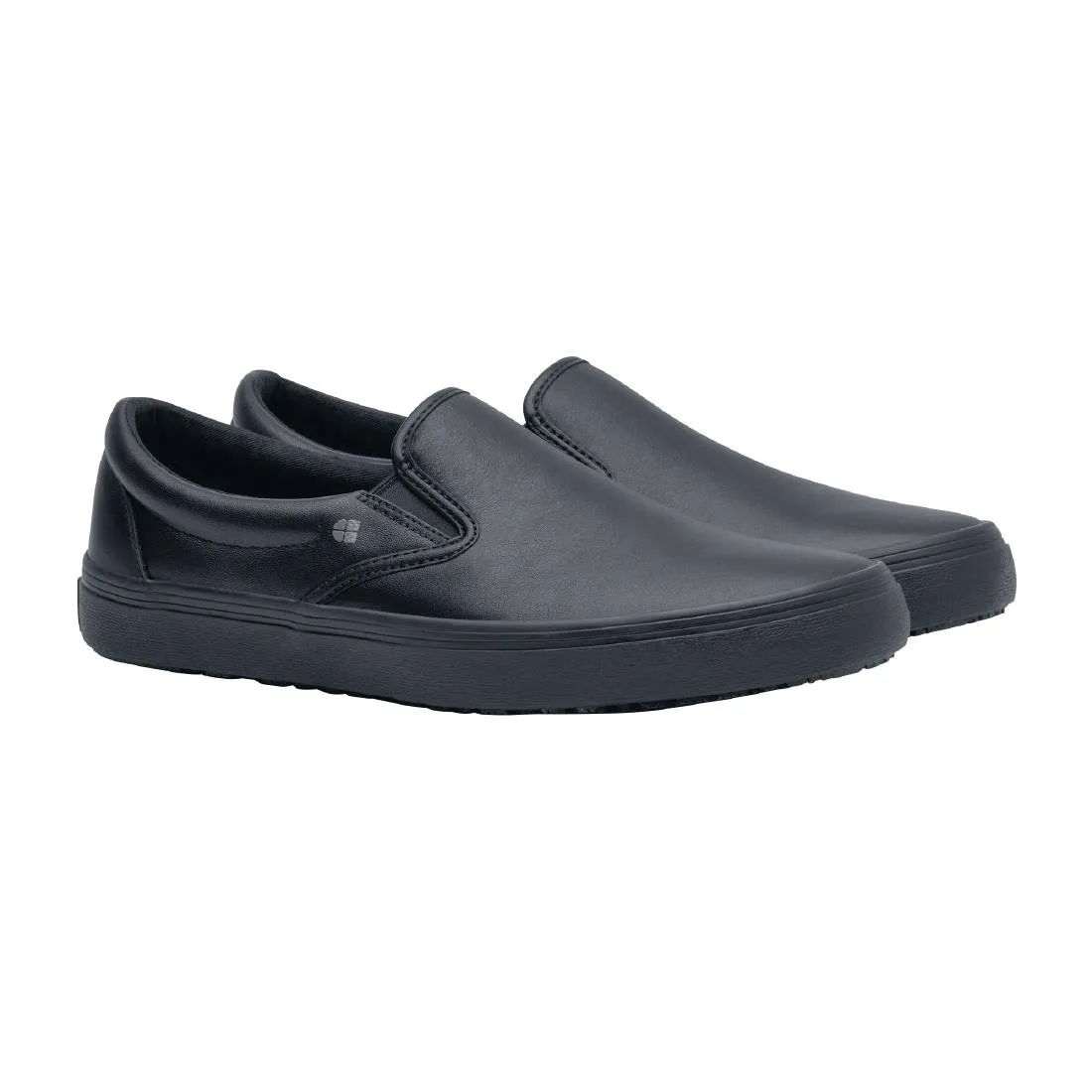 BA094-43 Shoes For Crews Merlin Slip-On Shoes Black Size 43