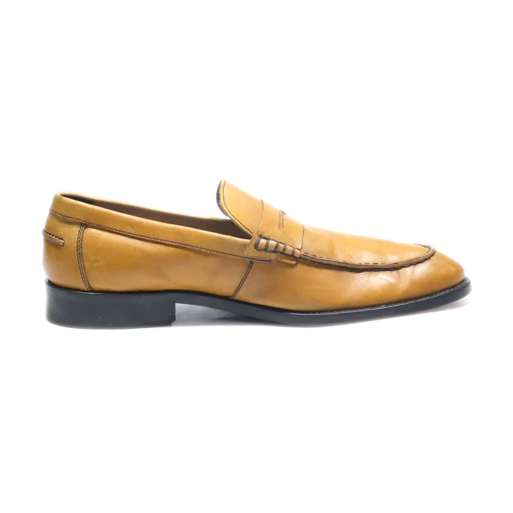 Banana Republic Formal Slip Ons Leather Brown Colour For Men