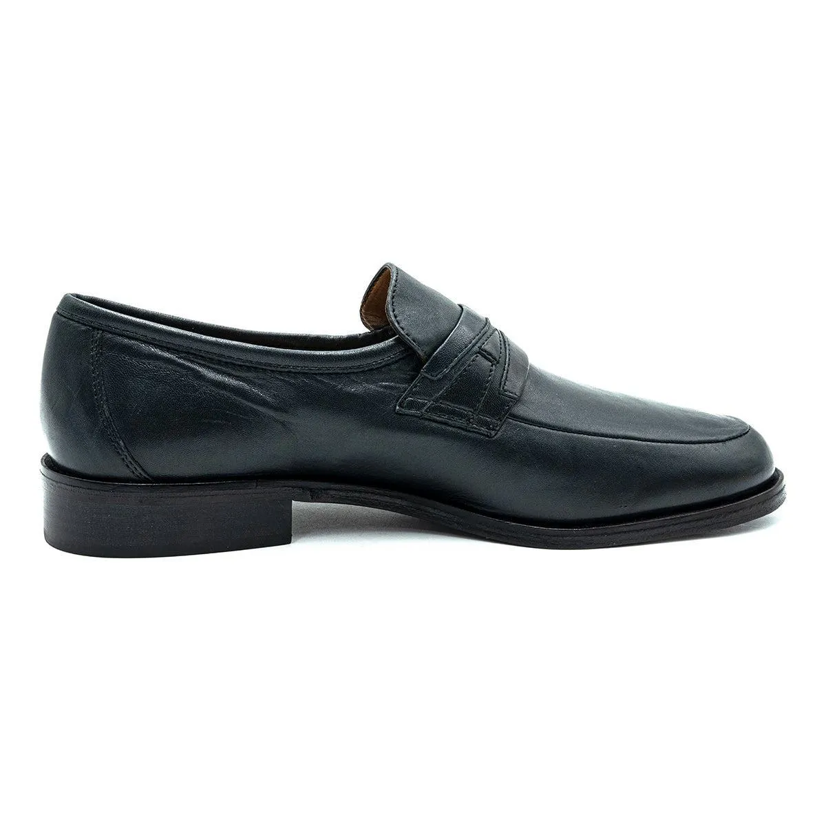 Bentley Formal Slip Ons Leather Blue Colour For Men