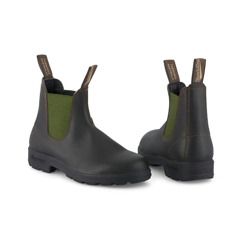 Blundstone 519 Original Boots - Stout Brown/Olive