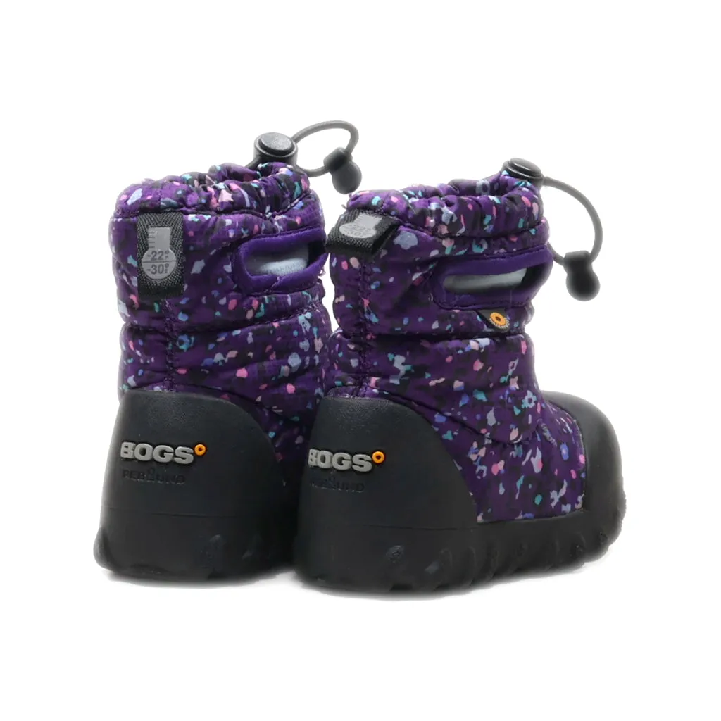 Bogs Walkers Fabric Purple Colour For Kids