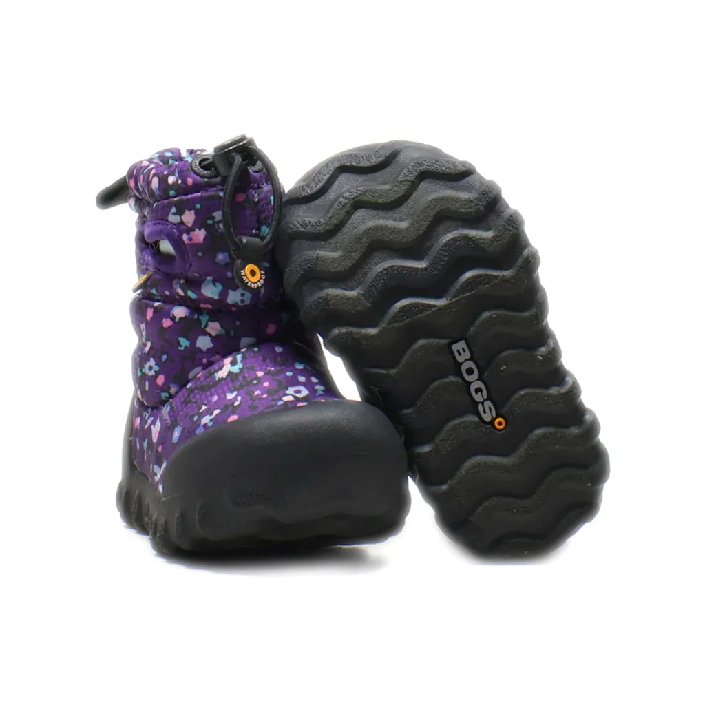 Bogs Walkers Fabric Purple Colour For Kids