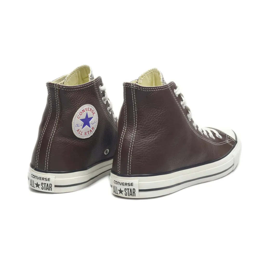 Converse Ankle Boots Leather Brown Colour For Men