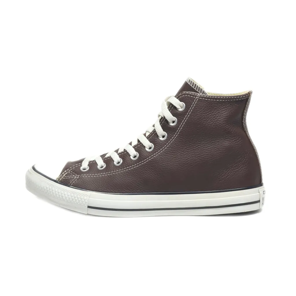 Converse Ankle Boots Leather Brown Colour For Men