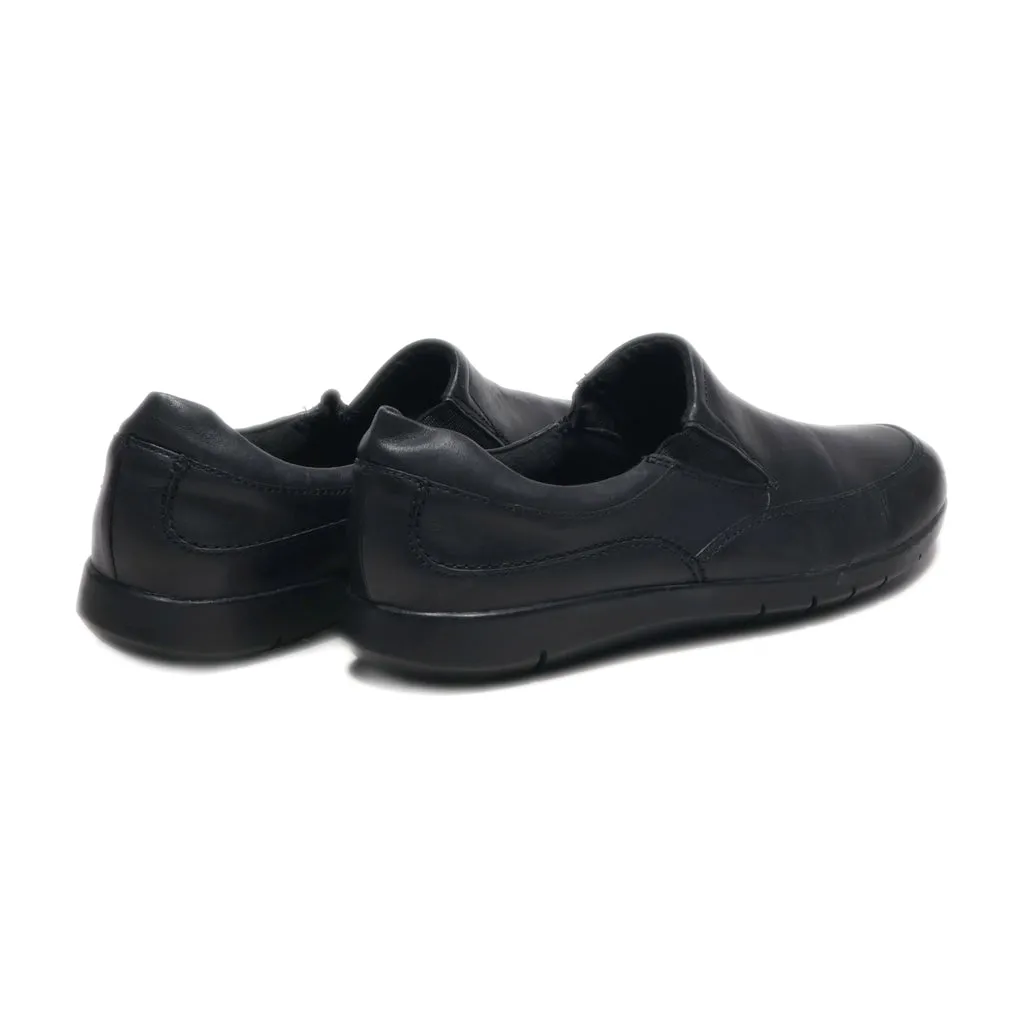 Dr. Scholl'S Missy Slip Ons Leather Black Colour For Women