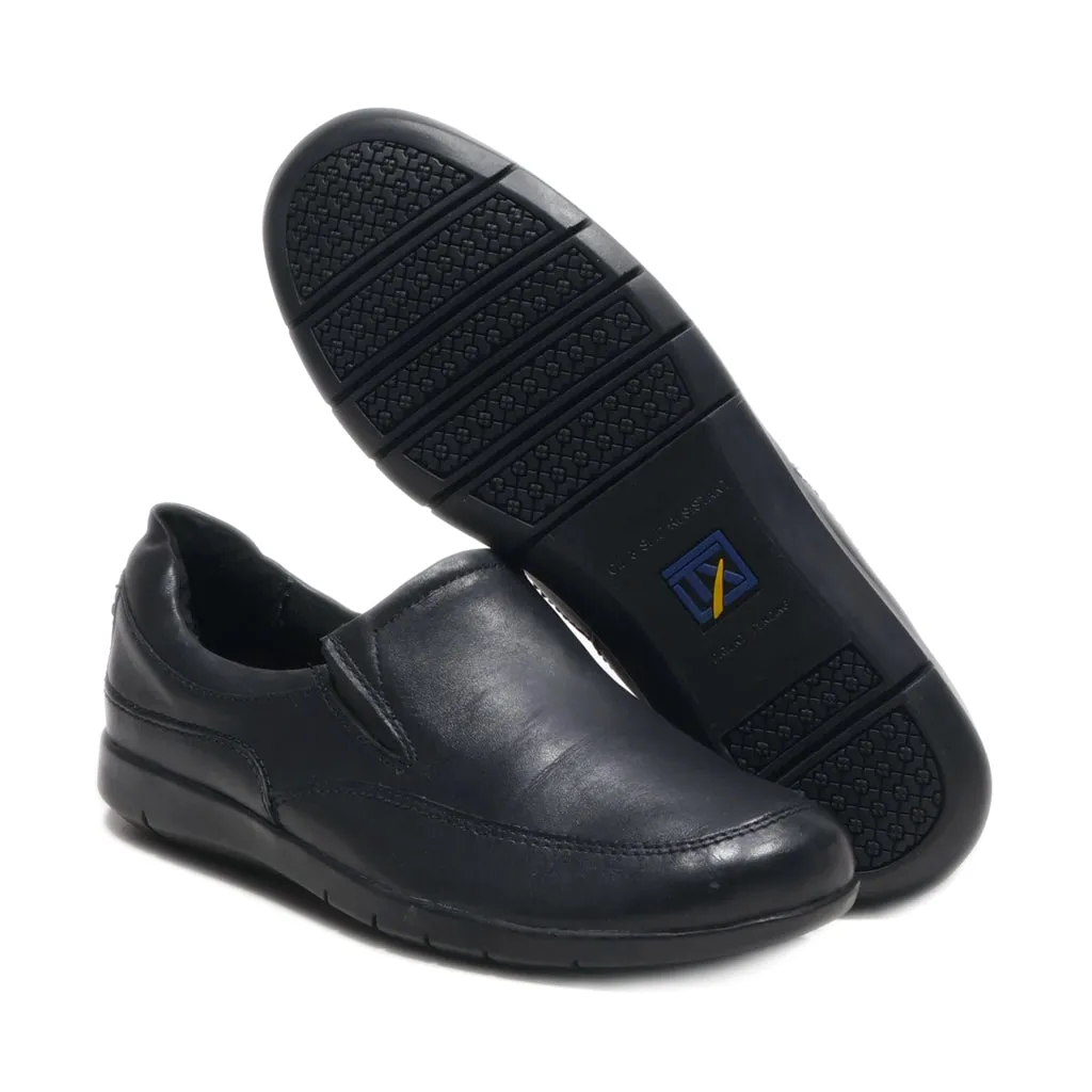 Dr. Scholl'S Missy Slip Ons Leather Black Colour For Women