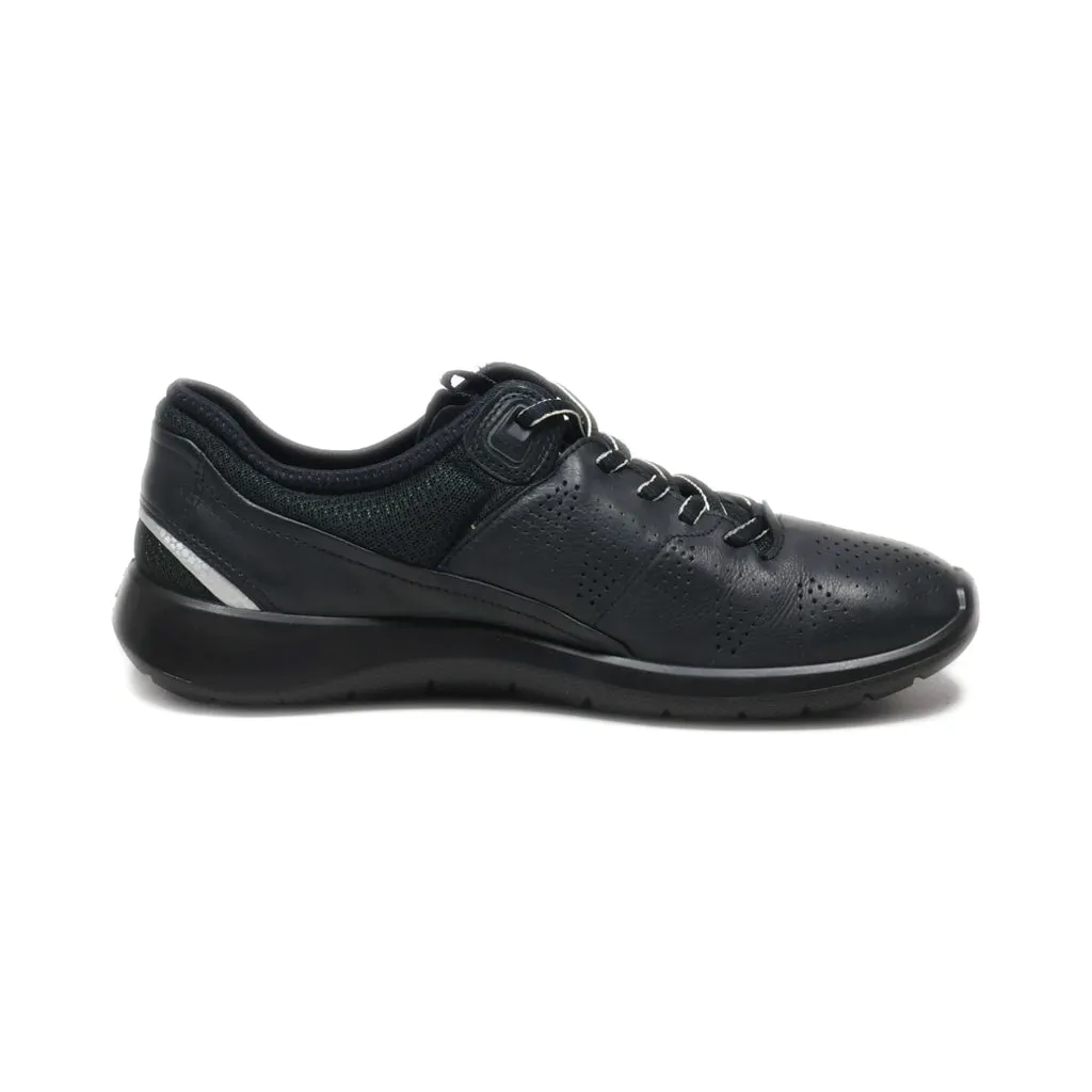 Ecco Soft 5 Low-Top Sneakers Leather Black Colour For Women