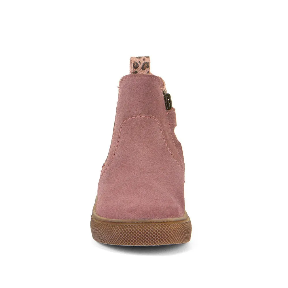 Froddo: Tomy Tex Suede Boot - Dark Pink