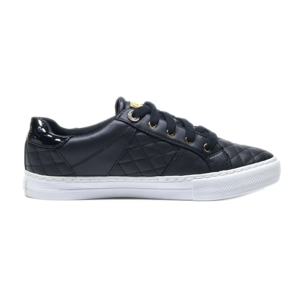 Guess Loven Sneakers Low-Top Sneakers Canvas Black Colour For Women