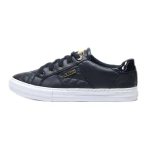 Guess Loven Sneakers Low-Top Sneakers Canvas Black Colour For Women