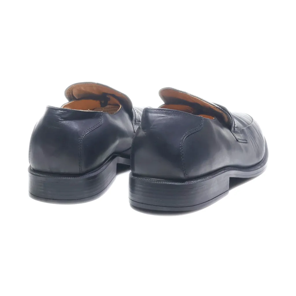 Hazard Formal Slip Ons Leather Black Colour For Men