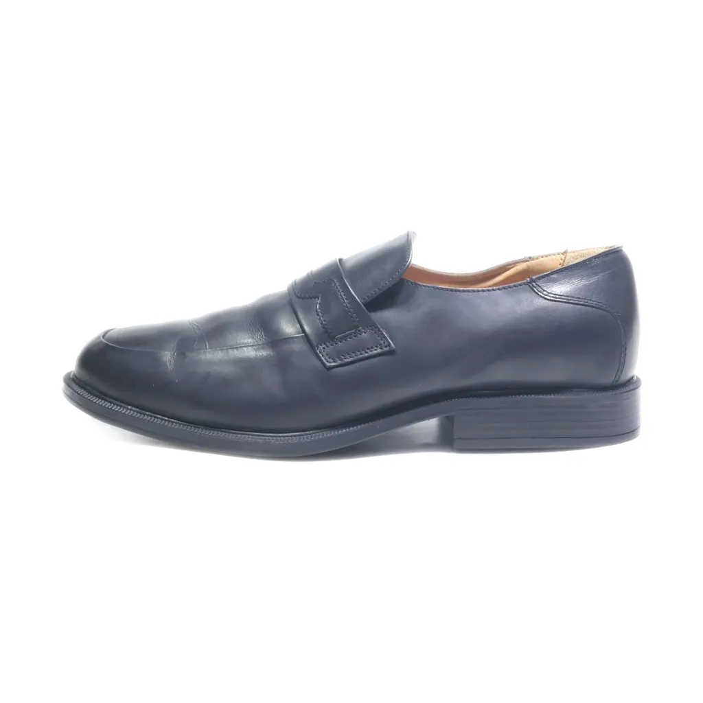 Hazard Formal Slip Ons Leather Black Colour For Men