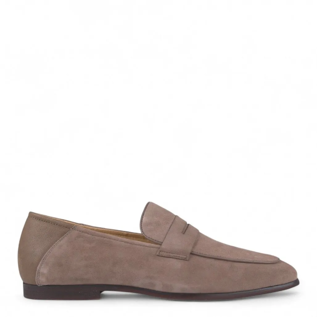 Jonas Taupe Suede Loafers