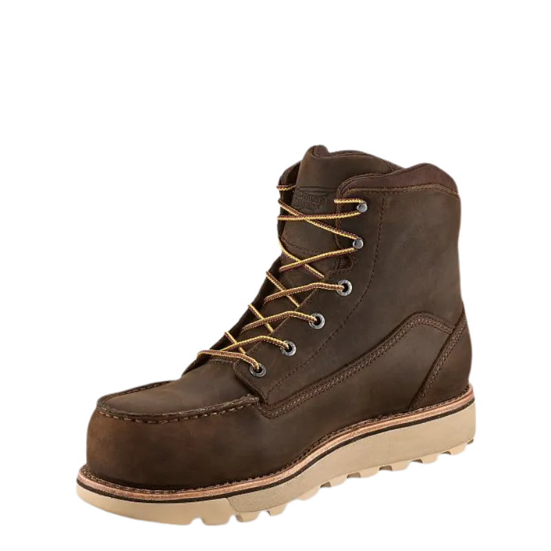 Men's 6" Traction Tred Lite 02475 Waterproof Insulated Non-Metallic Toe Boot | Brown