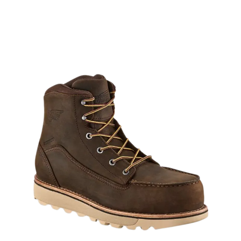 Men's 6" Traction Tred Lite 02475 Waterproof Insulated Non-Metallic Toe Boot | Brown