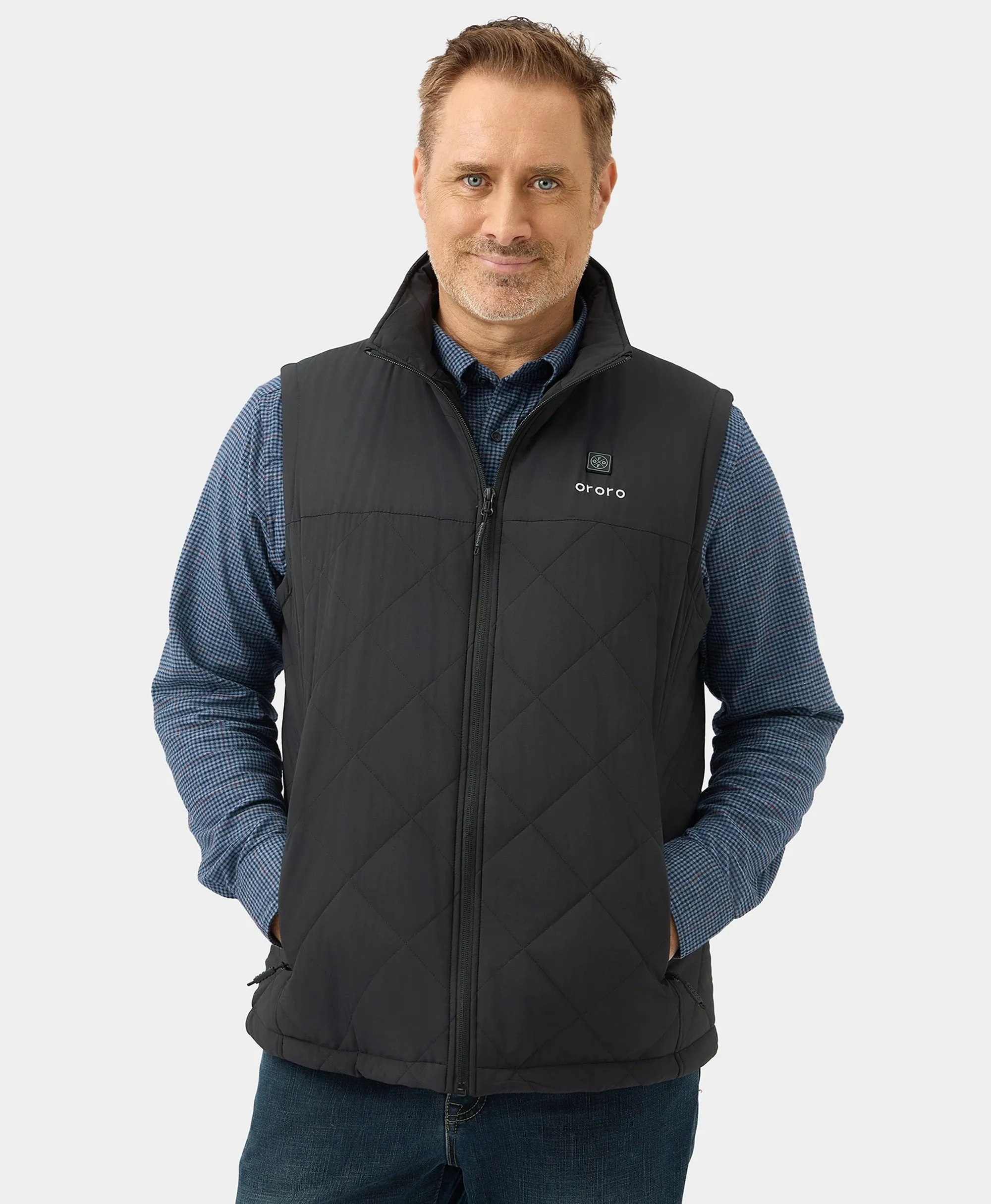 Men's Heated Quilted Vest (Apparel Only)