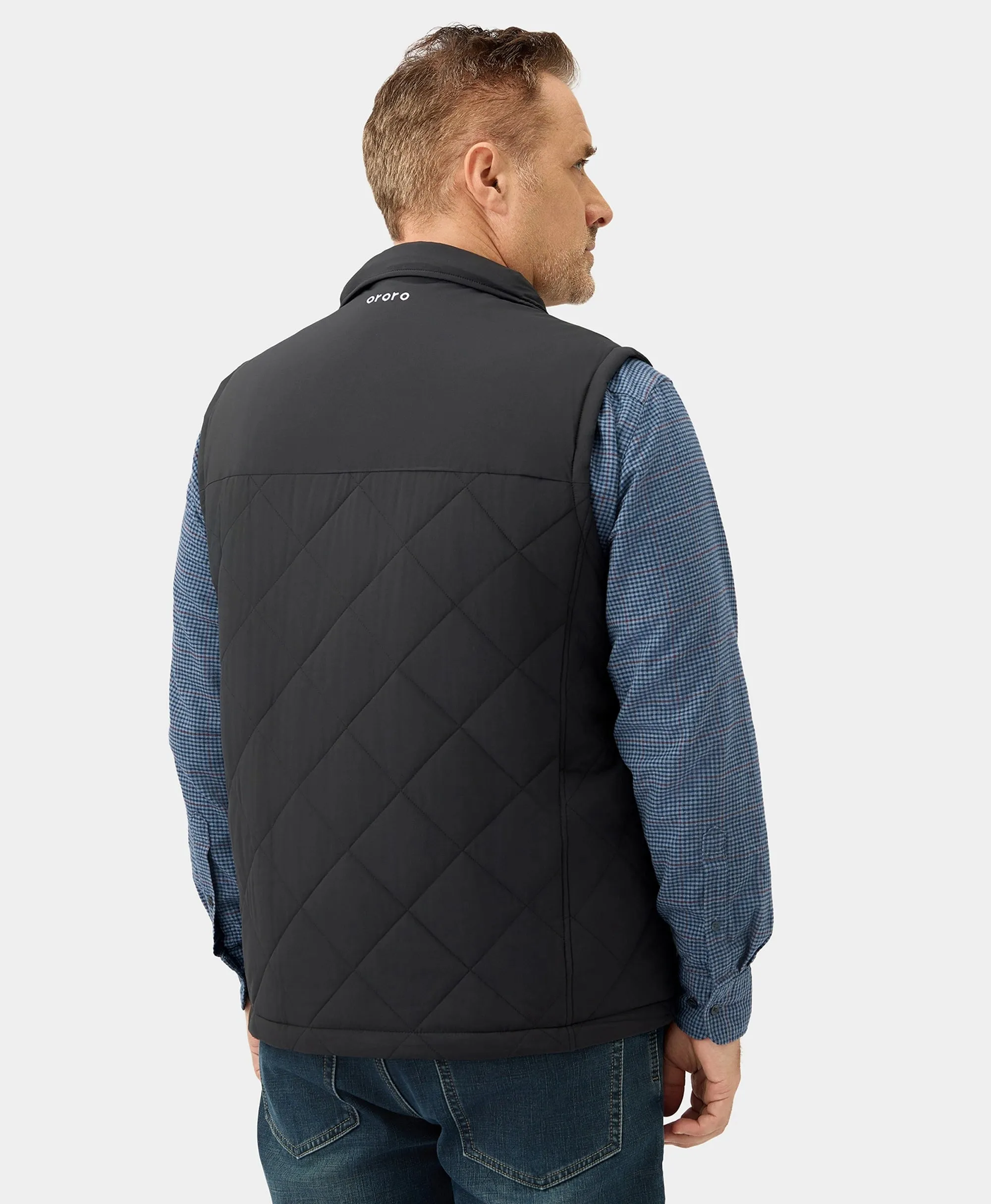 Men's Heated Quilted Vest (Apparel Only)