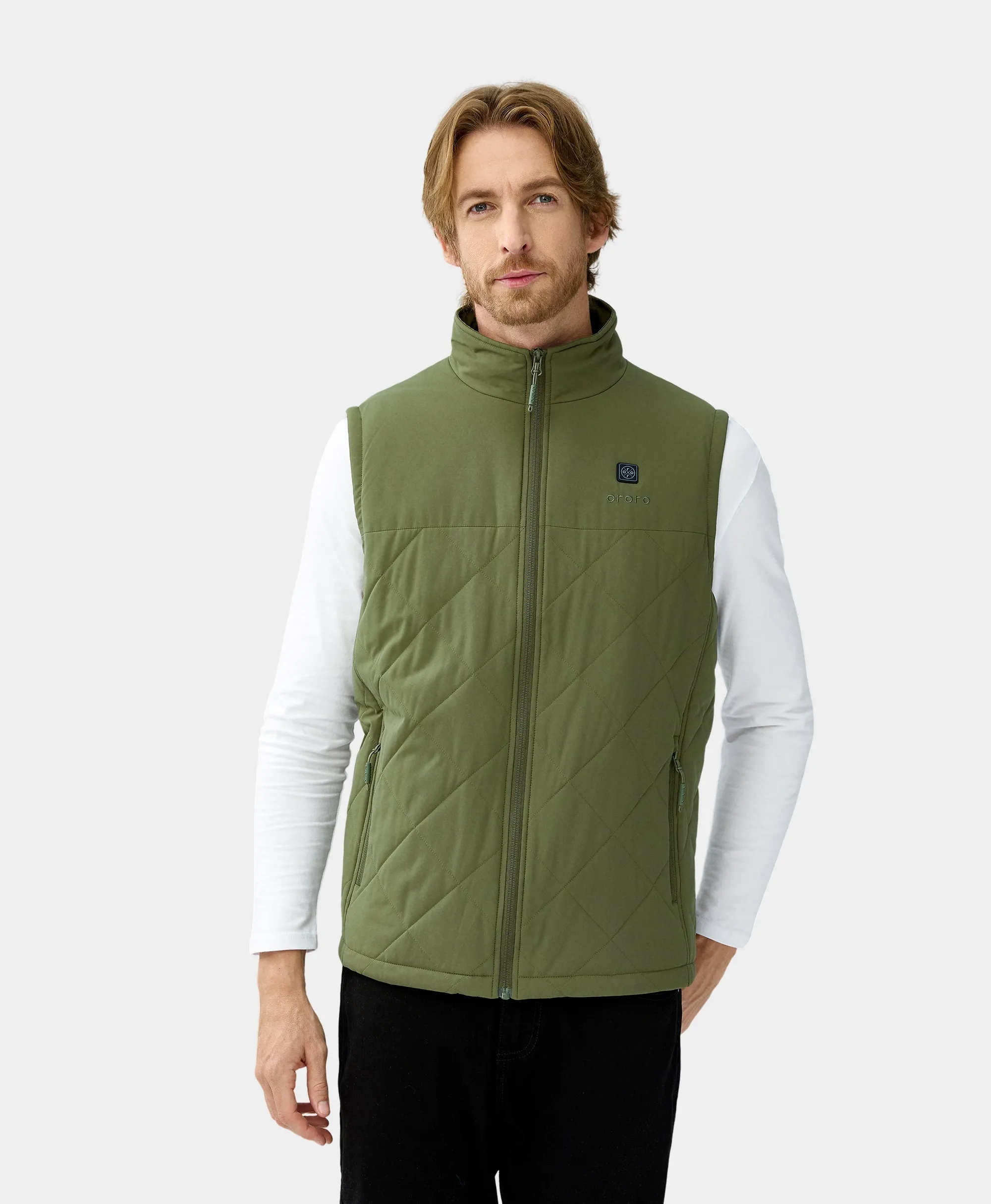 Men's Heated Quilted Vest (Apparel Only)