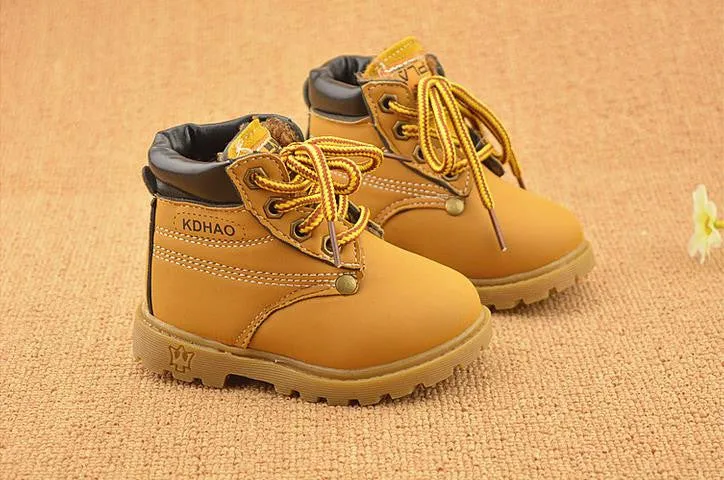 New children sneakers boots shoes kids fashion sneakers casual boys girls leather boots shoes children autumn boots boys