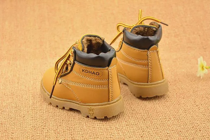 New children sneakers boots shoes kids fashion sneakers casual boys girls leather boots shoes children autumn boots boys