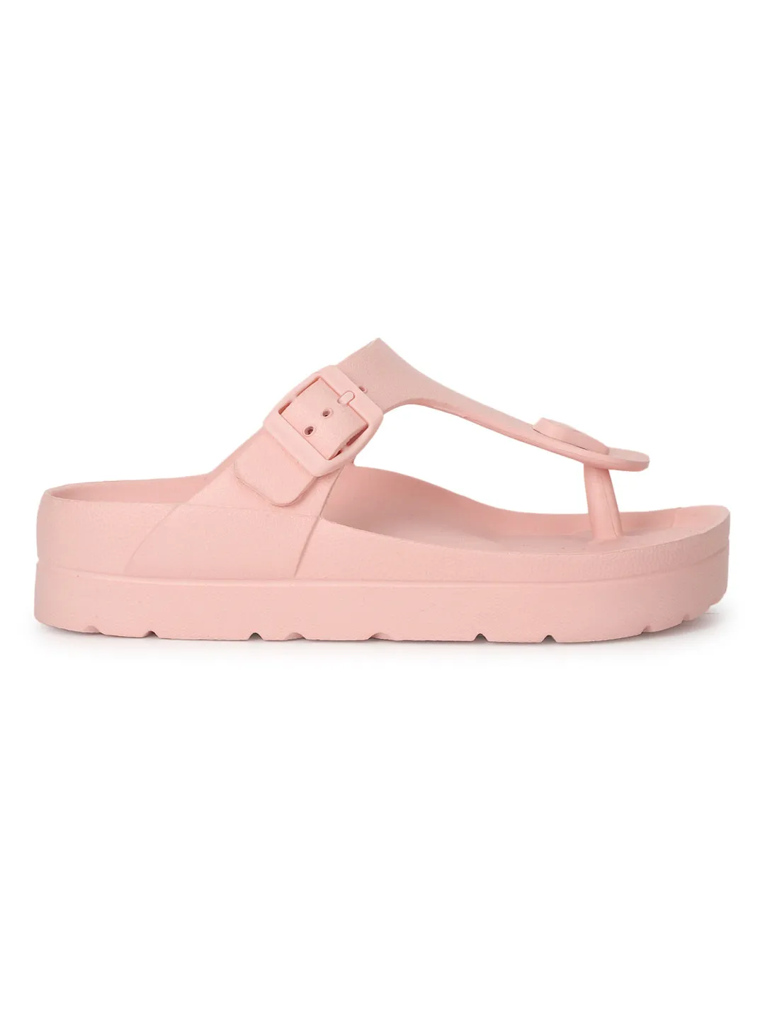 Pink PU Slip-On Flats (TC-RS3480-PNK)