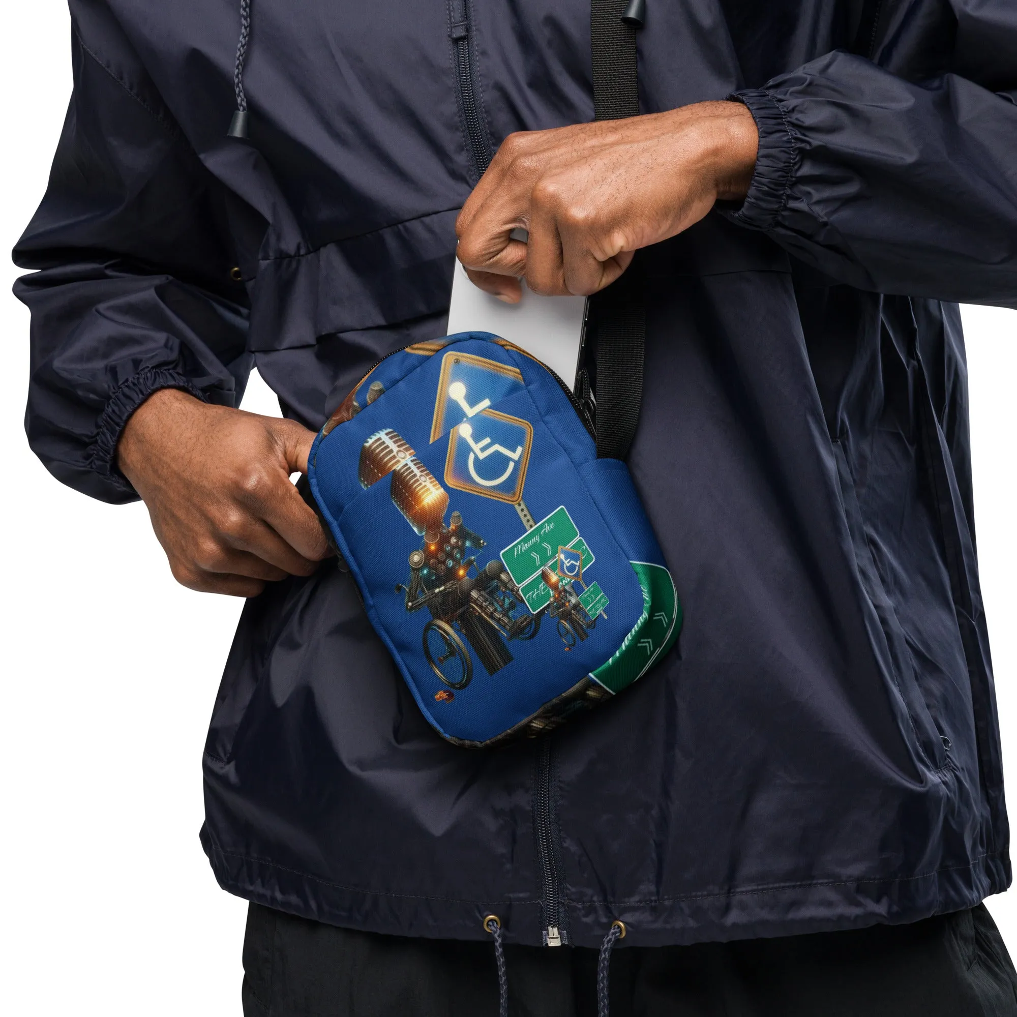 THE TRU MC BRAND Utility crossbody bag