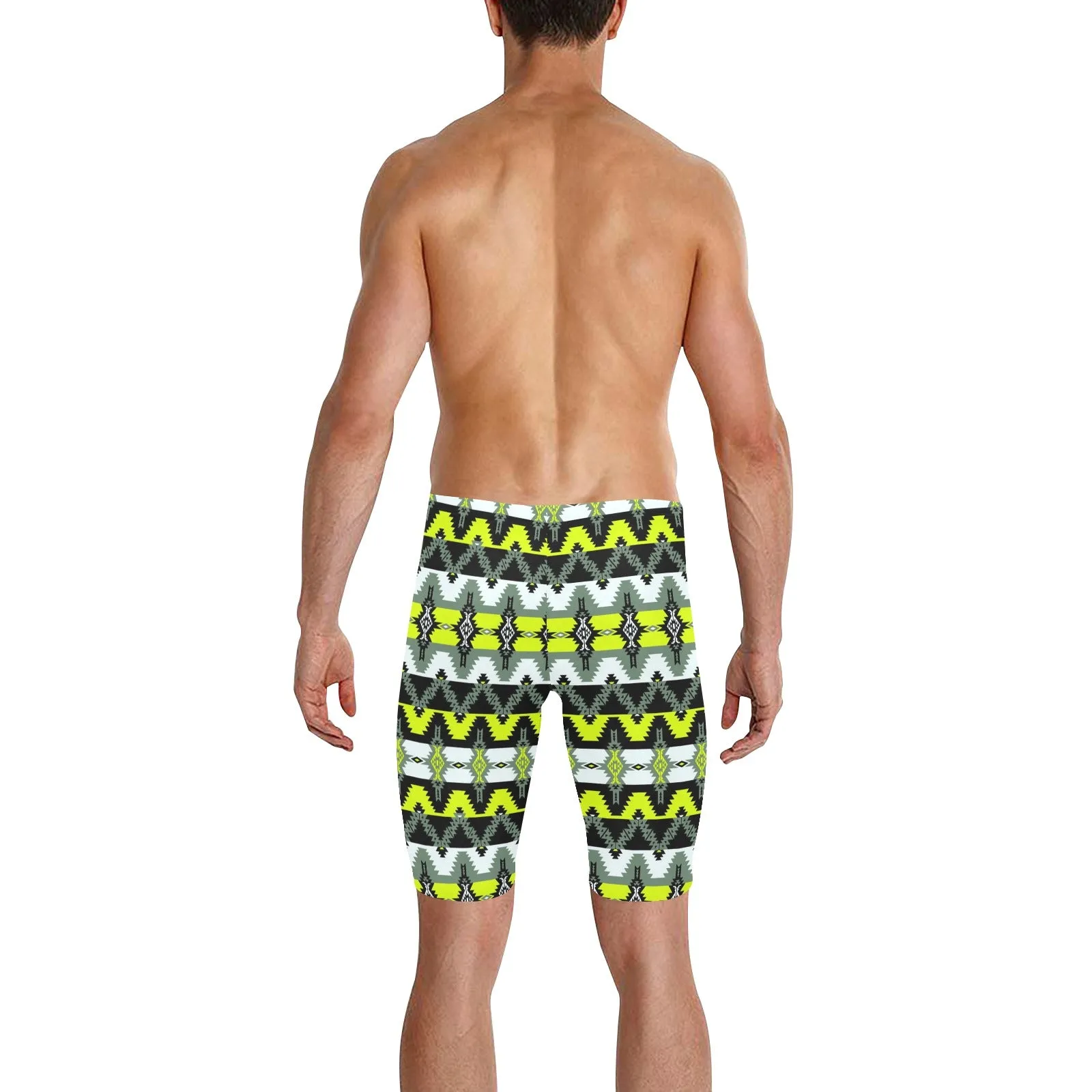 Two Spirit Medicine Men's Knee Length Swimming Trunks