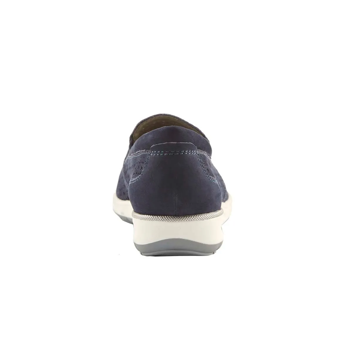 Walking Cradles Wc Orleans Women Casual Sneaker In Navy Nubuck