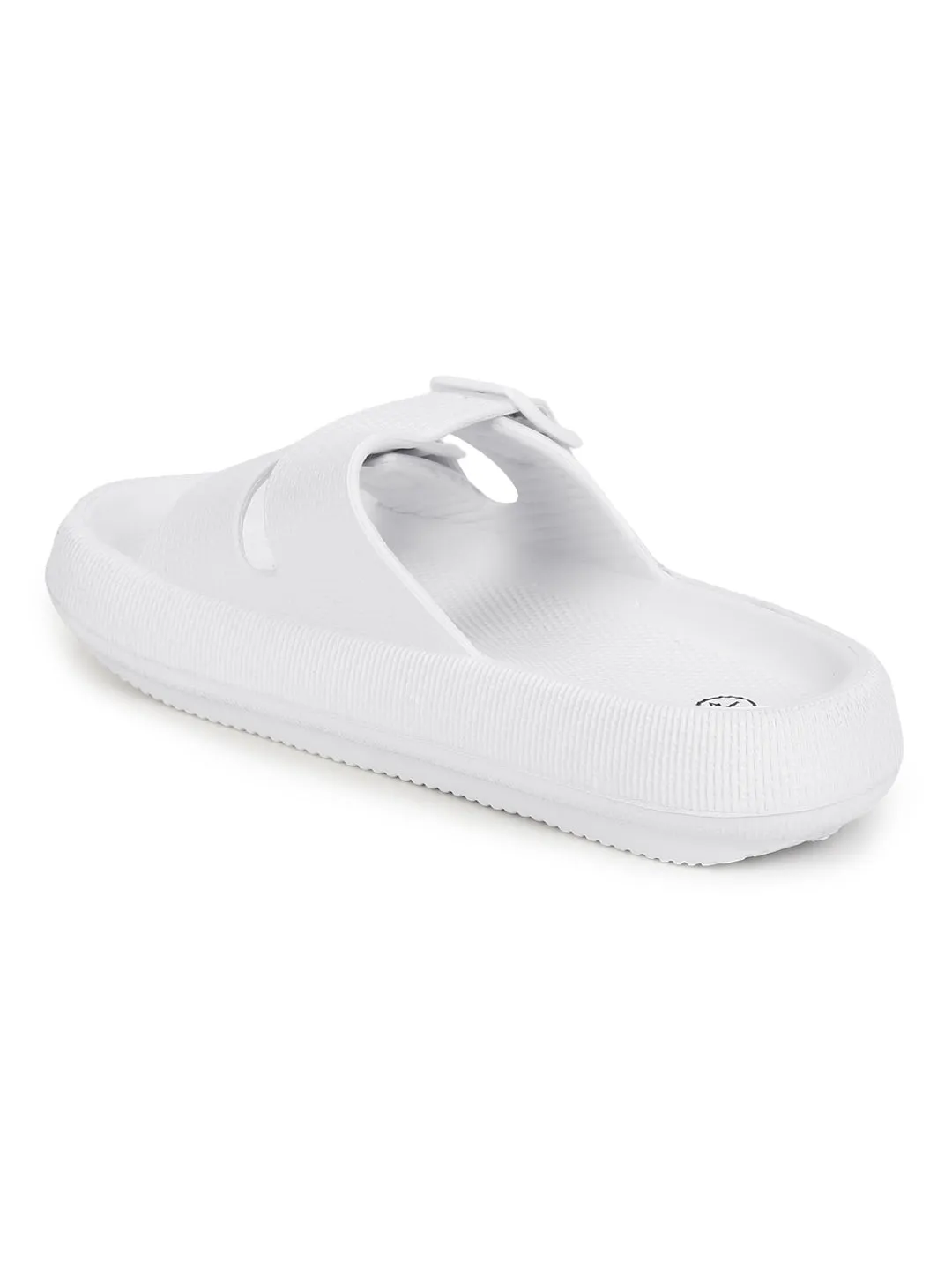 White PU Slip-On Flats (TC-RS3255-WHT)