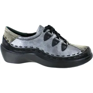 Women's Ziera Allsorts Black/Slate/Pewter Leather